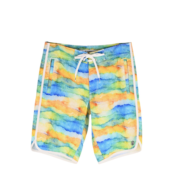 309 Fit Board Shorts-Water Color Blue