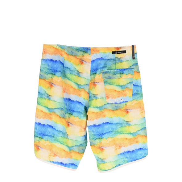 309 Fit Board Shorts-Water Color Blue Back