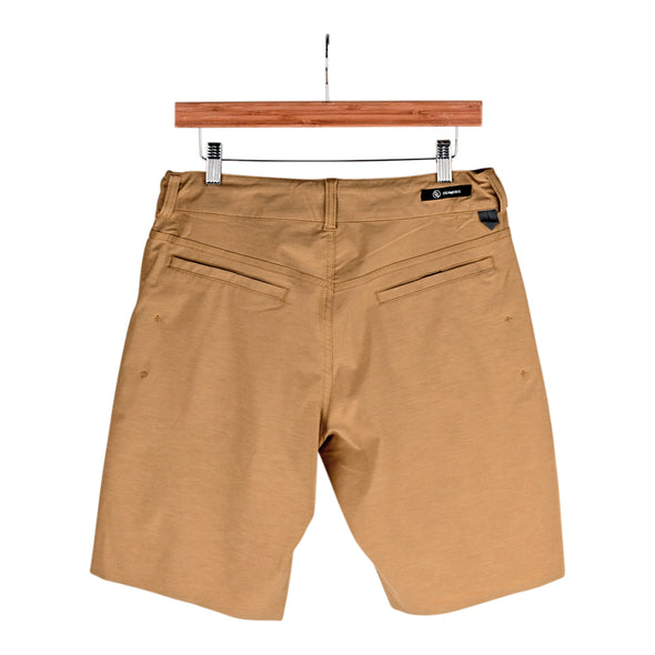 314 Fit Walker Fit Board Shorts Coyote Brown Heather Back