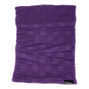 Knitted Neck Gaiter Purple