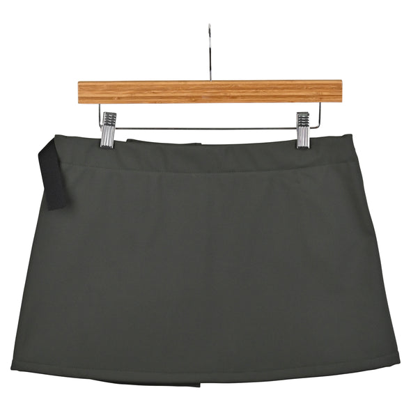 Tech Mini-Skirt  Green Back