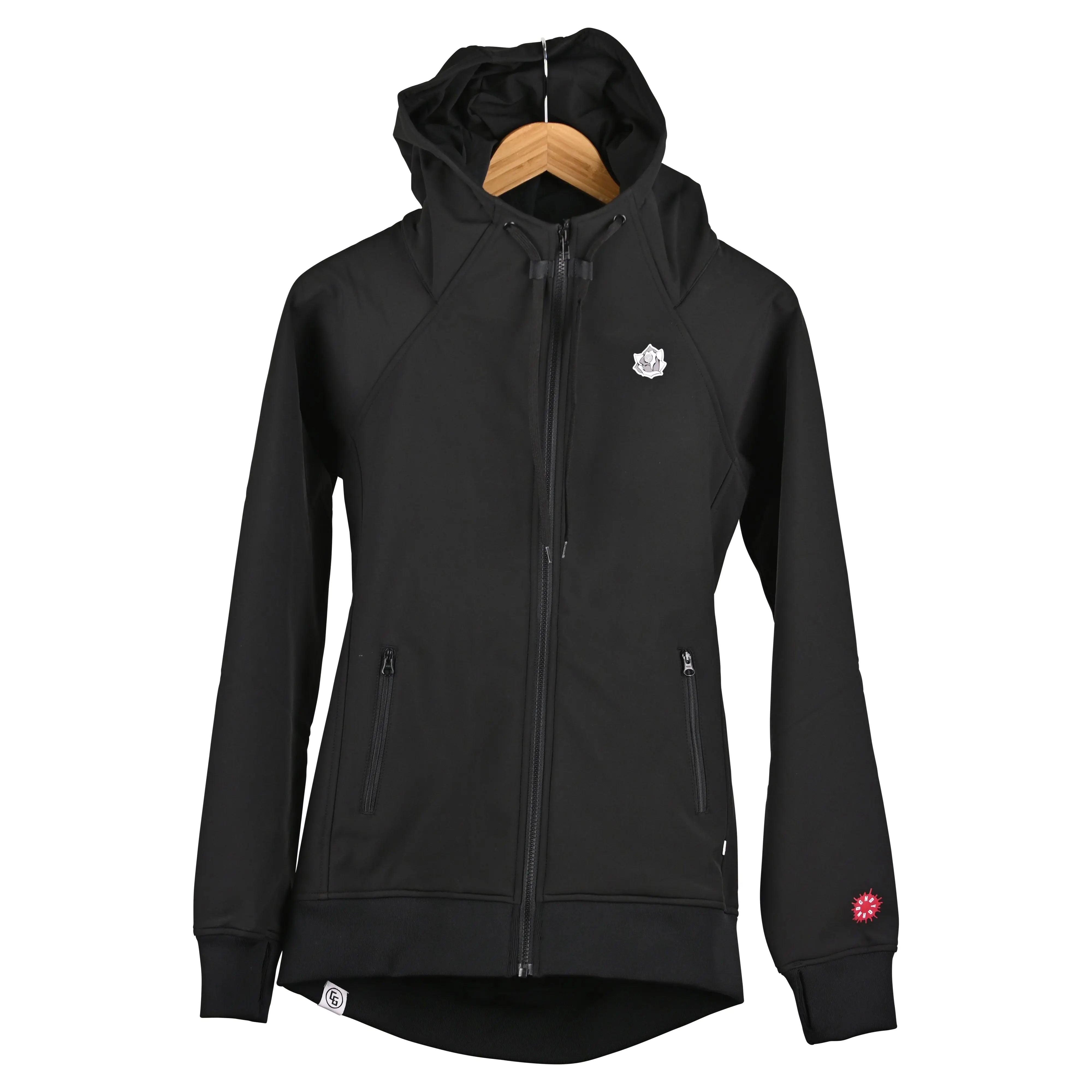 Women's Tech Zip Hoodie - Waterproof & Breathable – CG Habitats Women's Tech Zip Hoodie - Waterproof & Breathable – CG Habitats