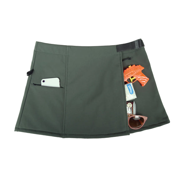 Tech Mini-Skirt Pockets